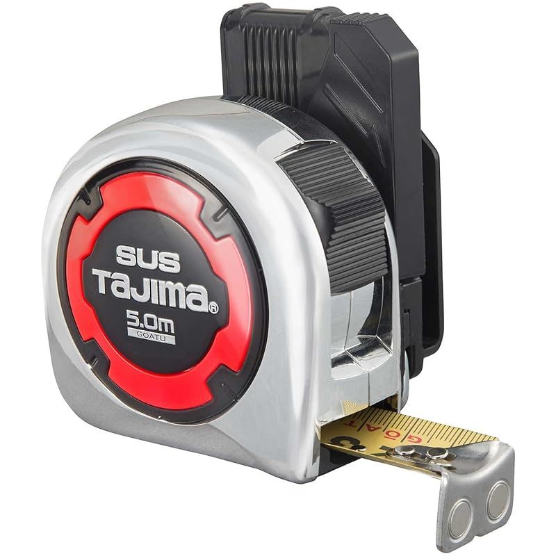 タジマ(Tajima) コンベックス 剛厚ステンレステープ5m×25mm 剛厚セフステンロックマグ25 GASFSLM25-50 0