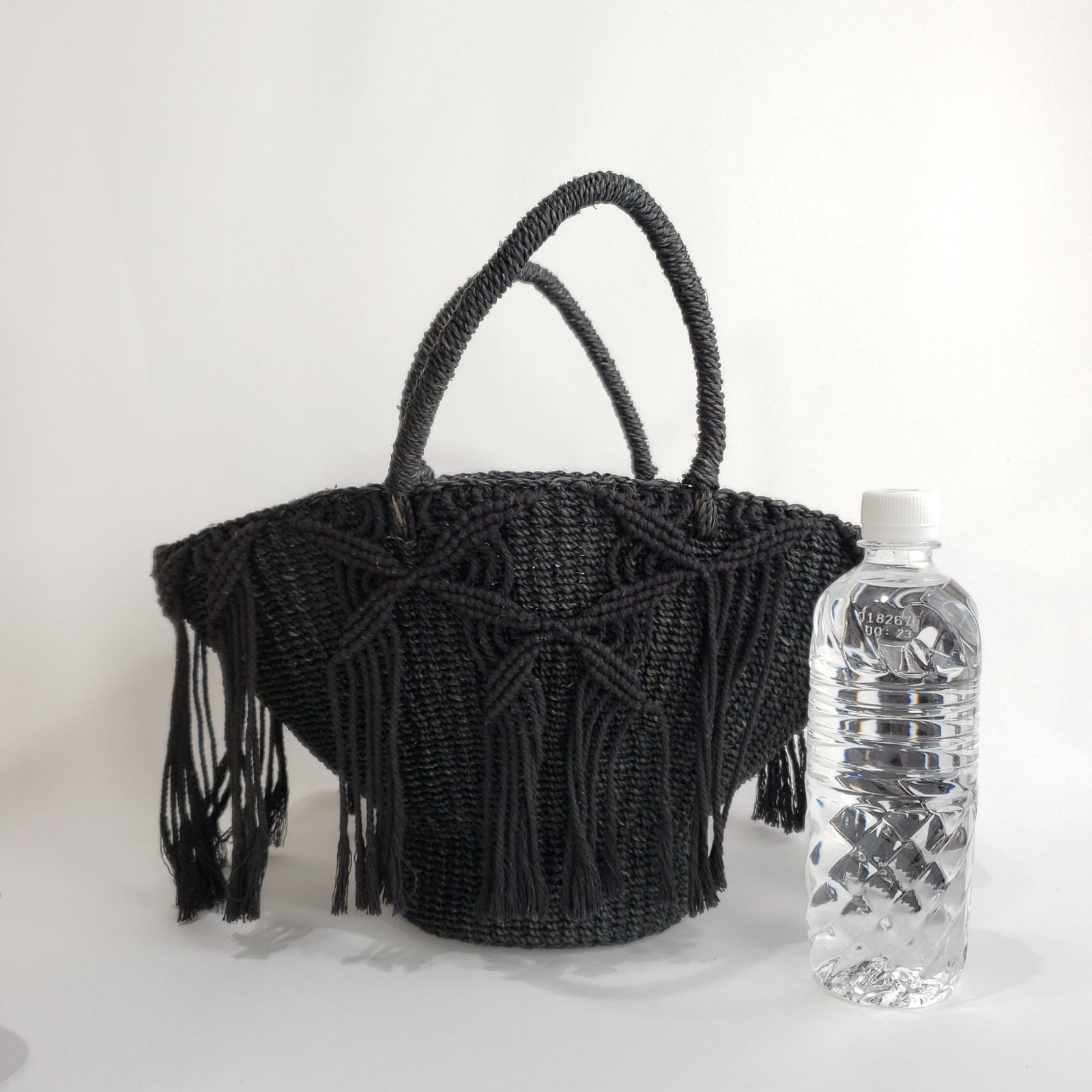 ☆新品未使用☆【MARCHER】 マルシェ カゴバッグ レオパード柄 美品【MARCHER】マルシェ クロスアミ かごバッグ ブラック