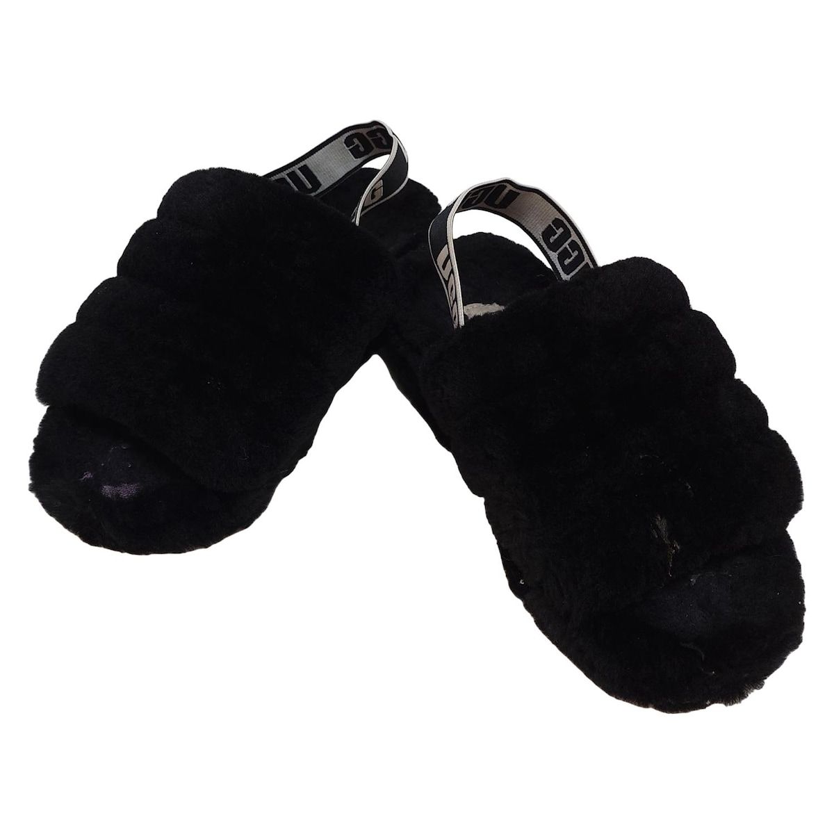 UGG(アグ) サンダル 22 レディース フラッフ イヤー スライド 1095119  