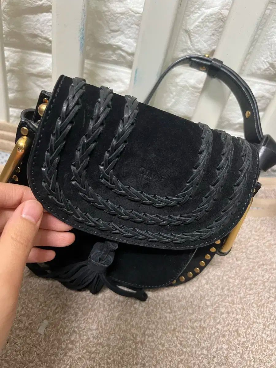 Chloe クロエ ハドソン スエード ミニ クロスバッグ