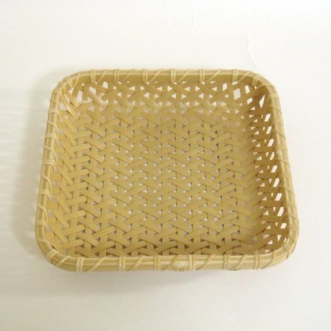 麻の葉編み盛篭