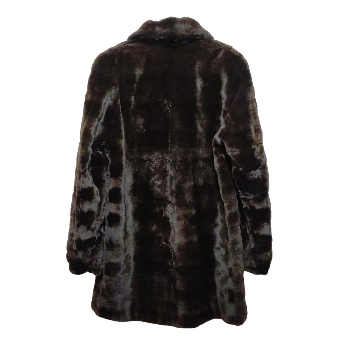 Moon Bat Fur ムーンバットファー コート サイズF レディース - ダークブラウン 長袖 シルク ファー fond リバーシブル 秋 冬