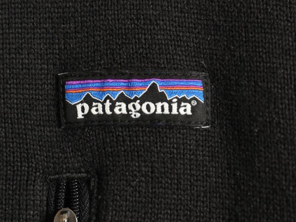 【お得なクーポン配布中!】 14年製 パタゴニア ベターセーター ハーフジップ メンズ М Patagonia アウトドア 黒 フリース ジャケット プルオーバー ブルゾン ブラック