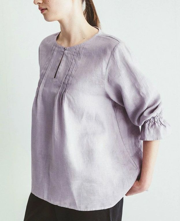 fog linen work フォグリネンワーク RESI TOP LAVANDE リージー トップ 