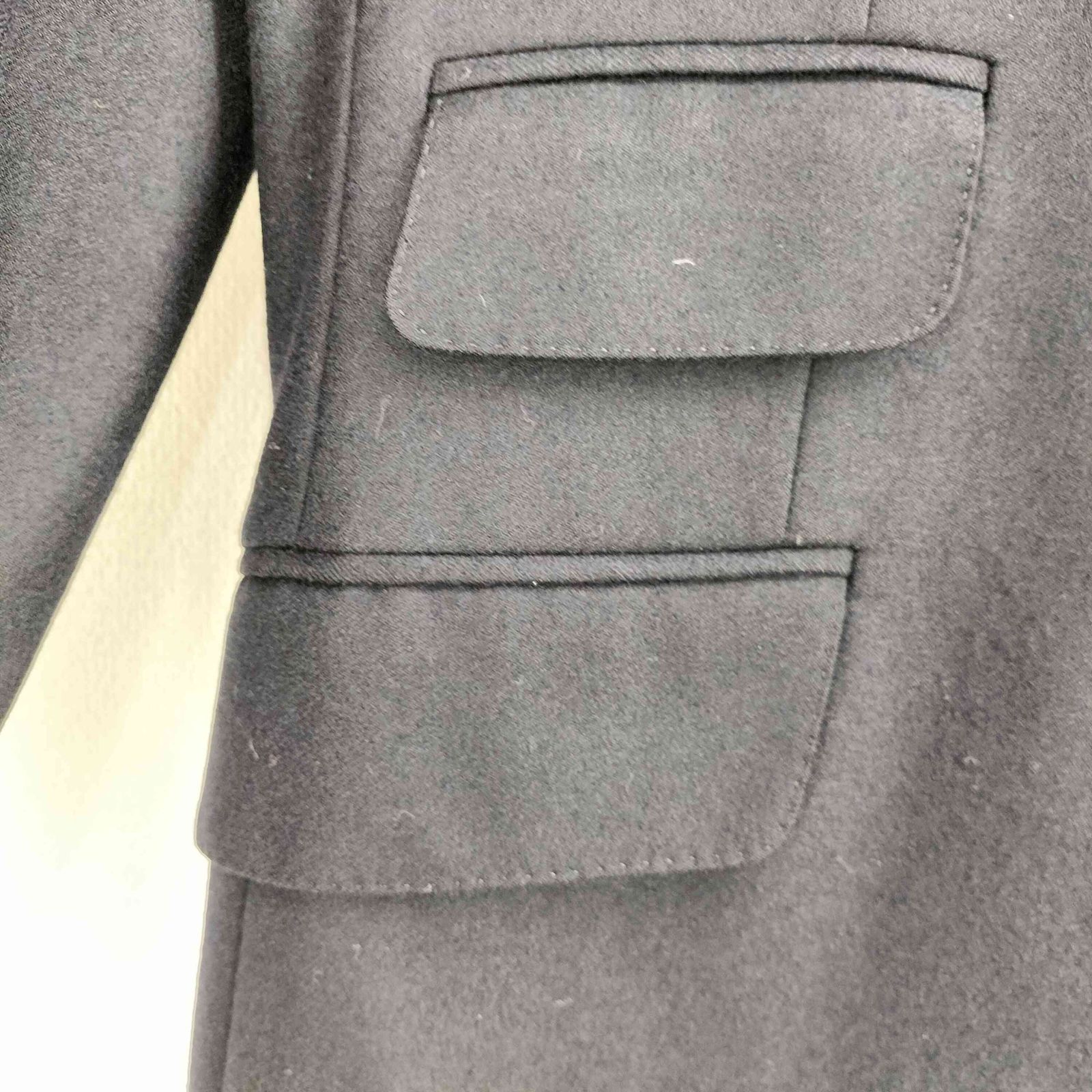 美品　Loro Piana テーラードジャケット 100%ウール　サイズ46 セール】 ウールシルクポリウレタンホップサック 2Bテーラード