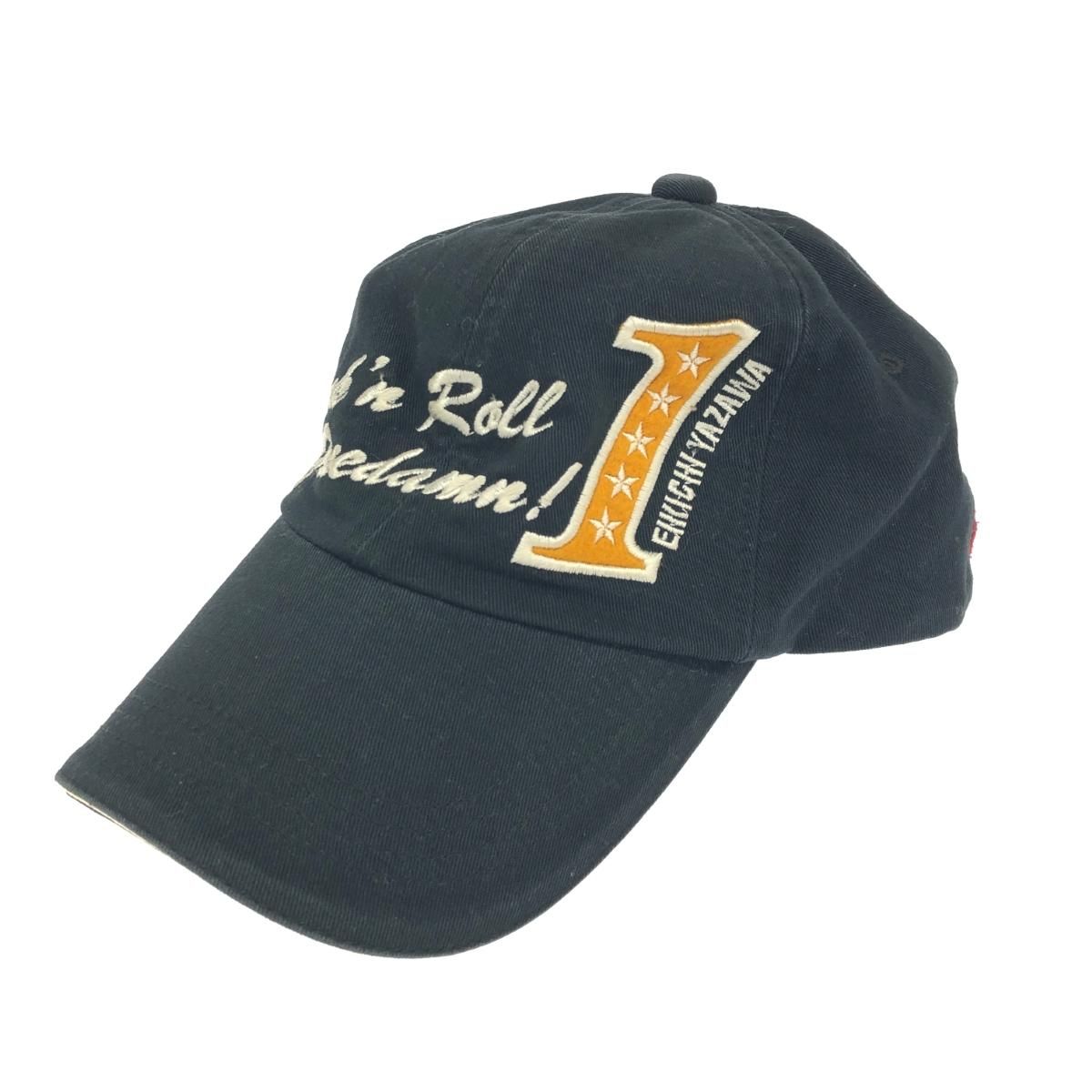 矢沢永吉 ☆ 矢沢永吉 ショップ限定 レザーキャップ(ロゴ) レザー