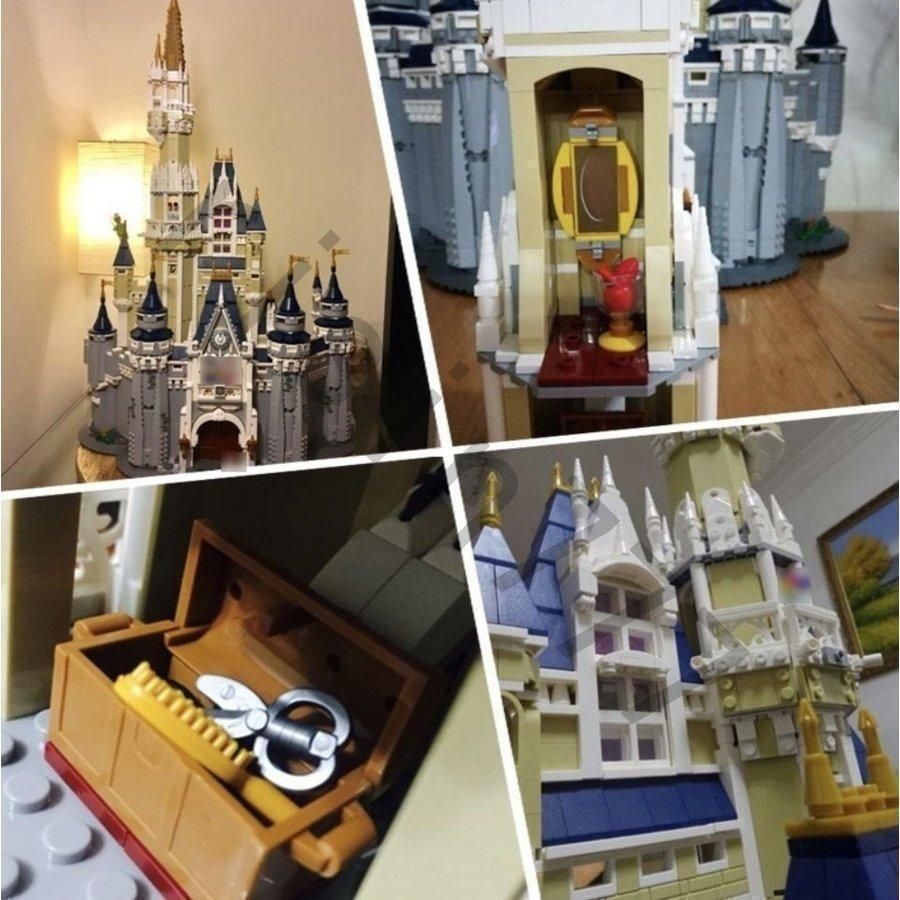 LEGOレゴ互換品プリンセスシンデレラ城ブロック知育趣味手作りおもちゃ子供女の子9歳10歳11歳12歳クリスマス誕生日新年プレゼント