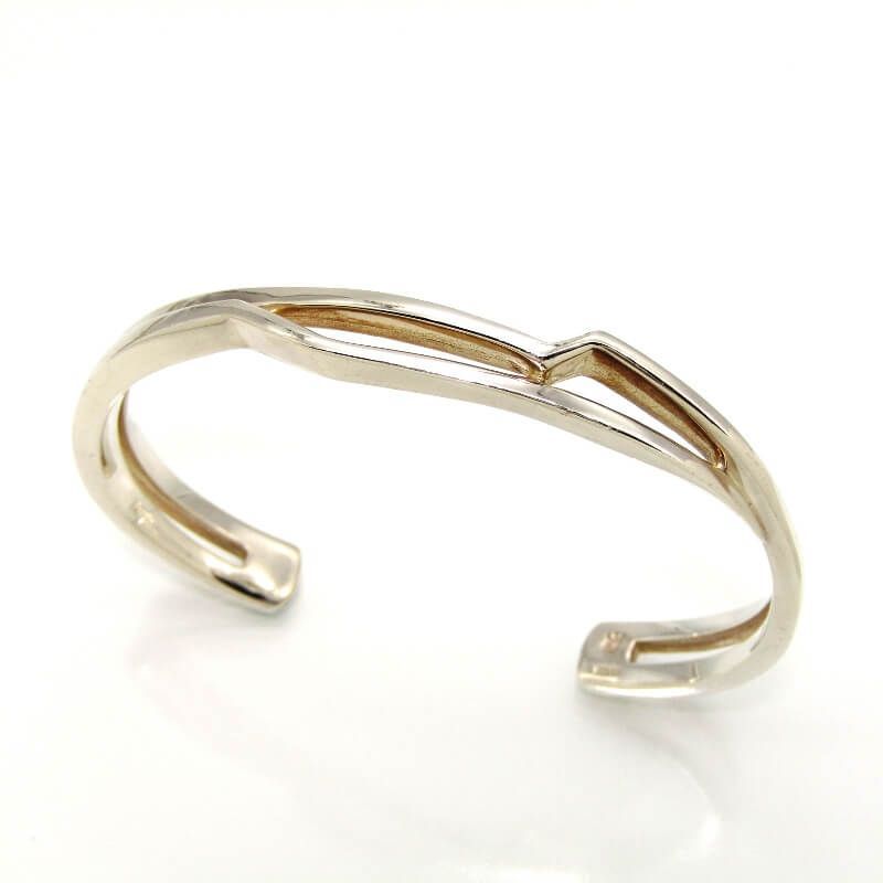 Esperanto エスペラント バングル Line Graph Bangle ライングラフ ブレスレット SV925 日本製 28010871