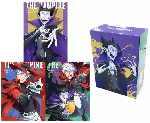 アニメBlu-ray Disc 吸血鬼すぐ死ぬ 初回 版 全3巻セット Amazon.co.jp全巻収納BOX付き