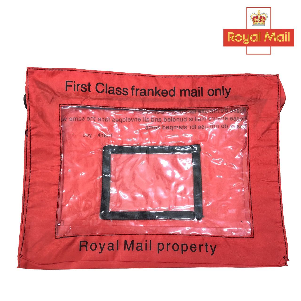 新品 ROYAL MAIL ロイヤルメール ナイロン ポーチ レッド