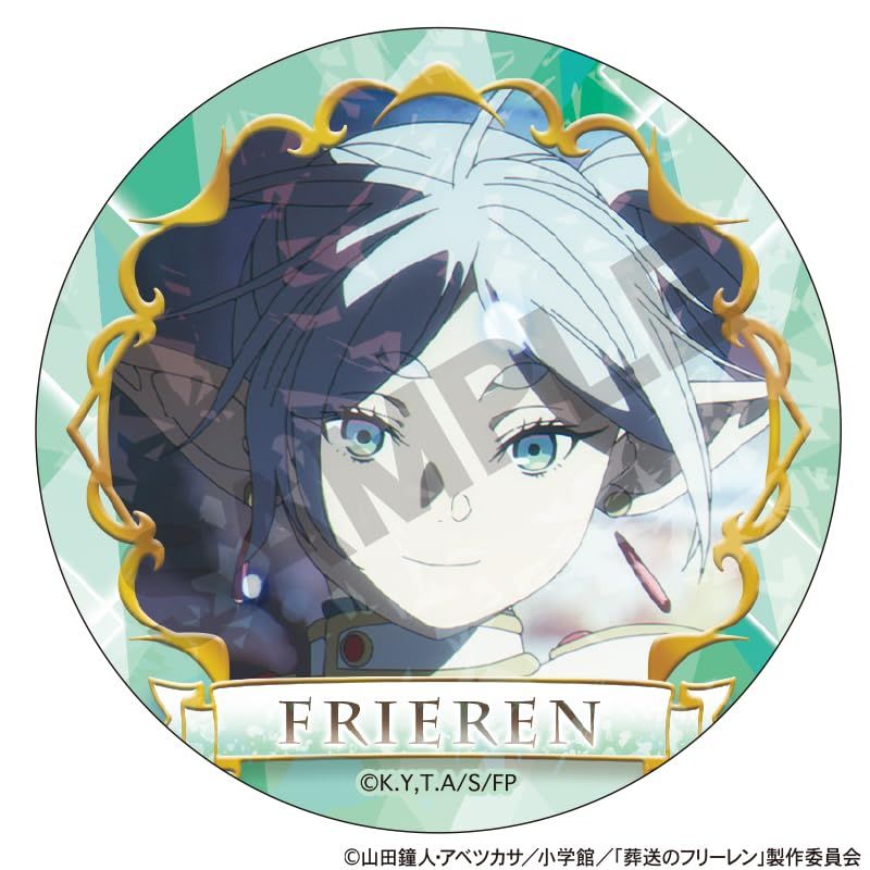 新品 クラックス 葬送のフリーレン トレーディングホログラム缶