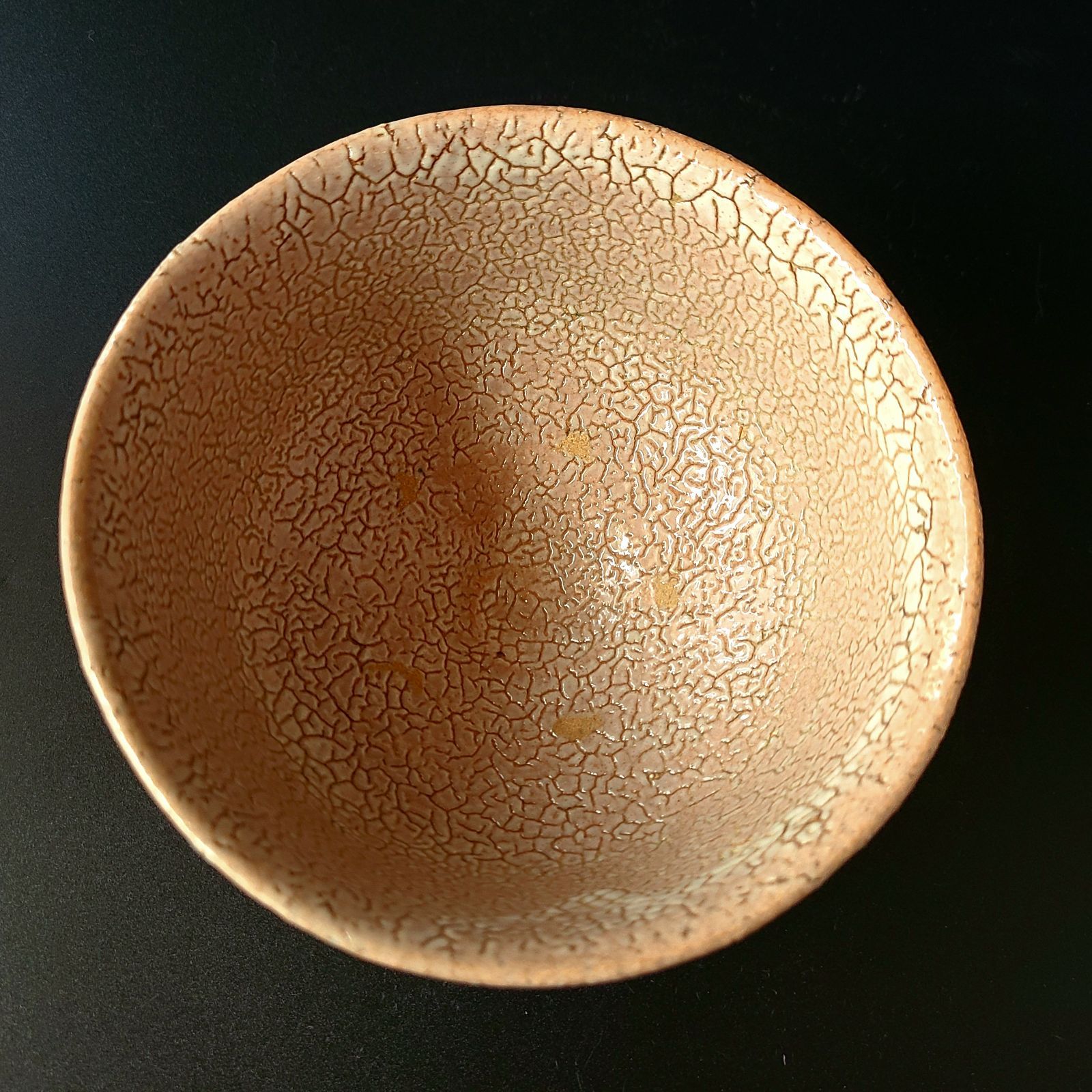 茶道具　唐津　茶碗　中里重利　共箱　陶芸　茶会　抹茶　稽古　中里太郎右衛門弟 茶道具 唐津 茶碗 中里重利 共箱 陶芸 茶会 抹茶 稽古 中里太郎