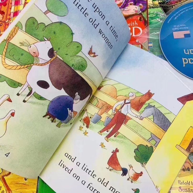新品未使用】Usborne Young Reading Collection 10册 10CD 洋書