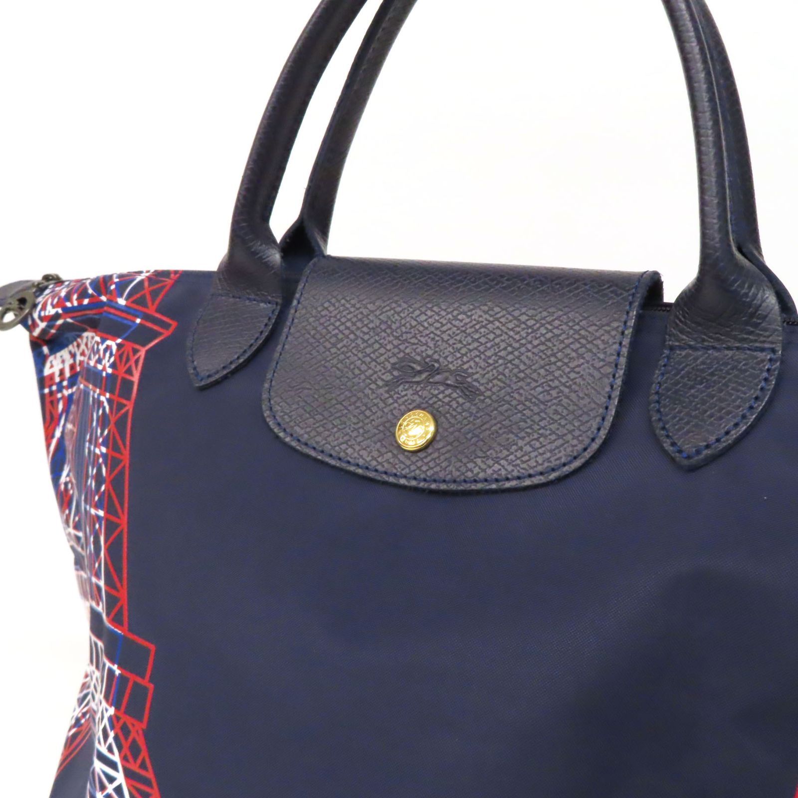 フランス パリ限定 エッフェル塔 LONGCHAMP Mサイズ ロンシャン
