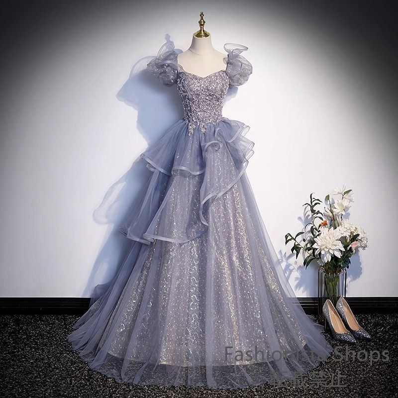 ドレス ロングドレス 演奏会 Aラインドレス 発表会 オフショルダー ワンショルダー グレードレス レディース 歌手衣装 ステージ衣装 司会者向け プリンセス 二次会 成人式 卒業式ml330cp197