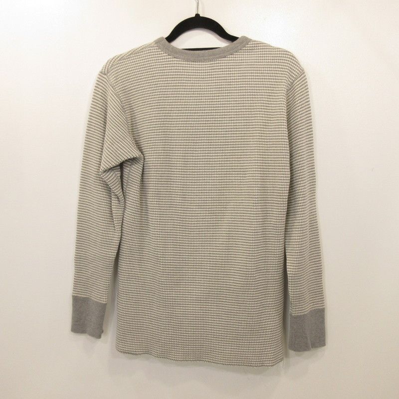 姫路東店 JOE McCOY | ジョーマッコイ 長袖Ｔシャツ WAFFLE STRIPE THERMAL SHIRT L|S MC21116 グレー サイズ L 101