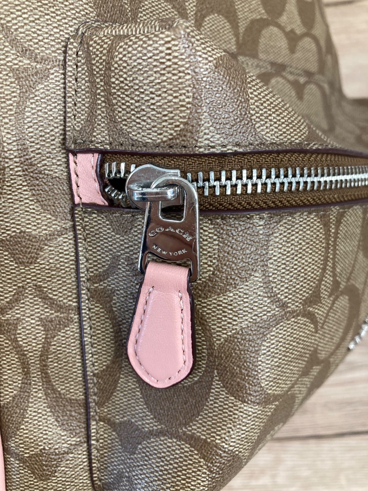 コーチ COACH シグネチャー F32200 リュック ピンク 平塚店 衣料品