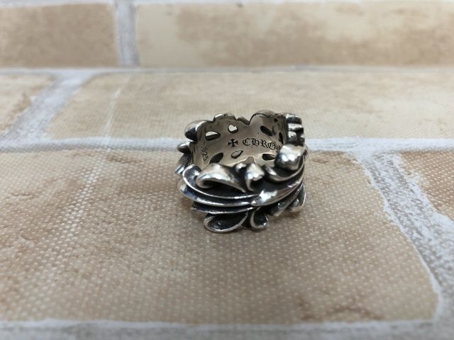 Chrome Hearts フローラルクロスリング インボイス付き 中古】 インボイス有 CHROME HEARTS クロムハーツ ダブルフローラル