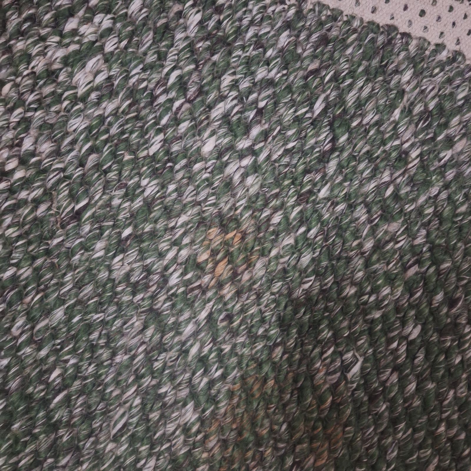 Unico ユニコ ラグ 緑 グリーン MARWIL-DEMENAGEMENTS_CH