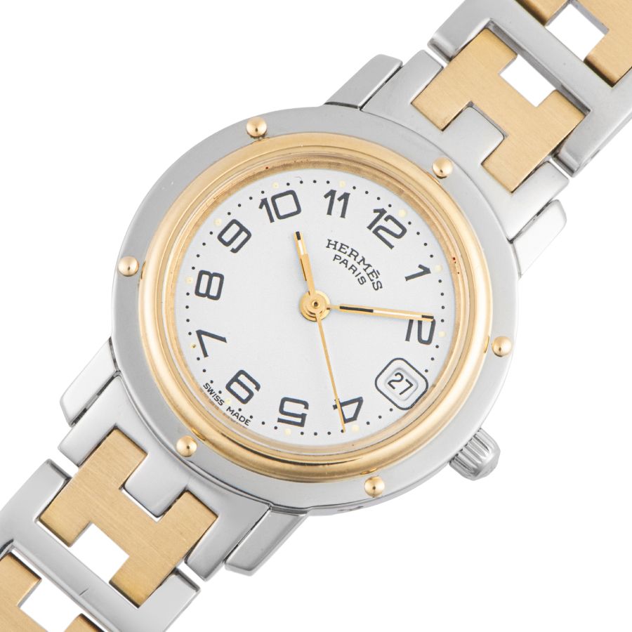 エルメス HERMES クリッパー Clipper CL4.220 レディース 腕時計