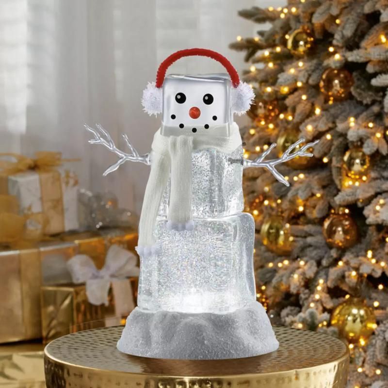 Villeroy&Boch　クリスマス　キャンドルハウス　スノーマン　雪だるま Villeroy&Bochクリスマスキャンドルハウススノーマン雪だるま
