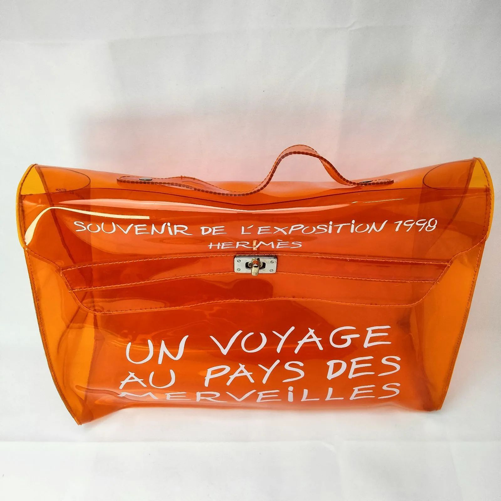 ✨️HERMES✨️エルメス ビニールケリー ビニールバッグ トートバッグ 