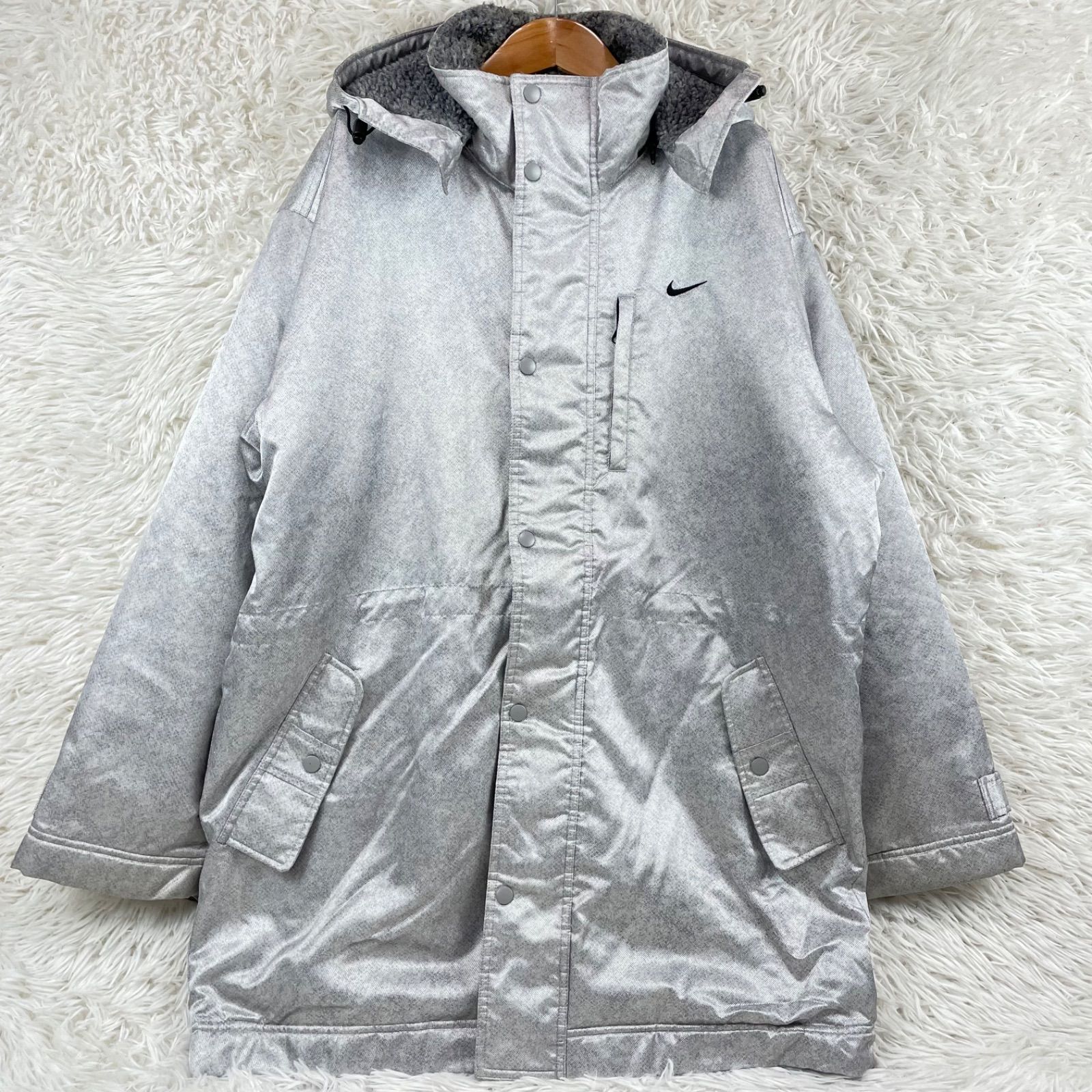 希少カラー NIKE ナイキ ボア ベンチコート Lサイズ ロング 希少カラー NIKE ナイキ ボア ベンチコート Lサイズ ロング