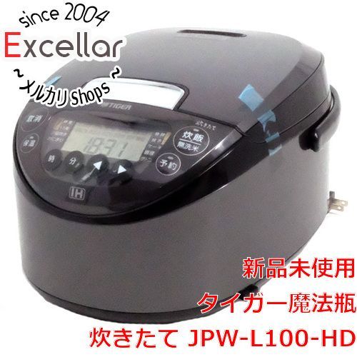 bn 11 TIGER IHジャー炊飯器 炊きたて 5.5合炊き JPW-L100-HD ダークグレー