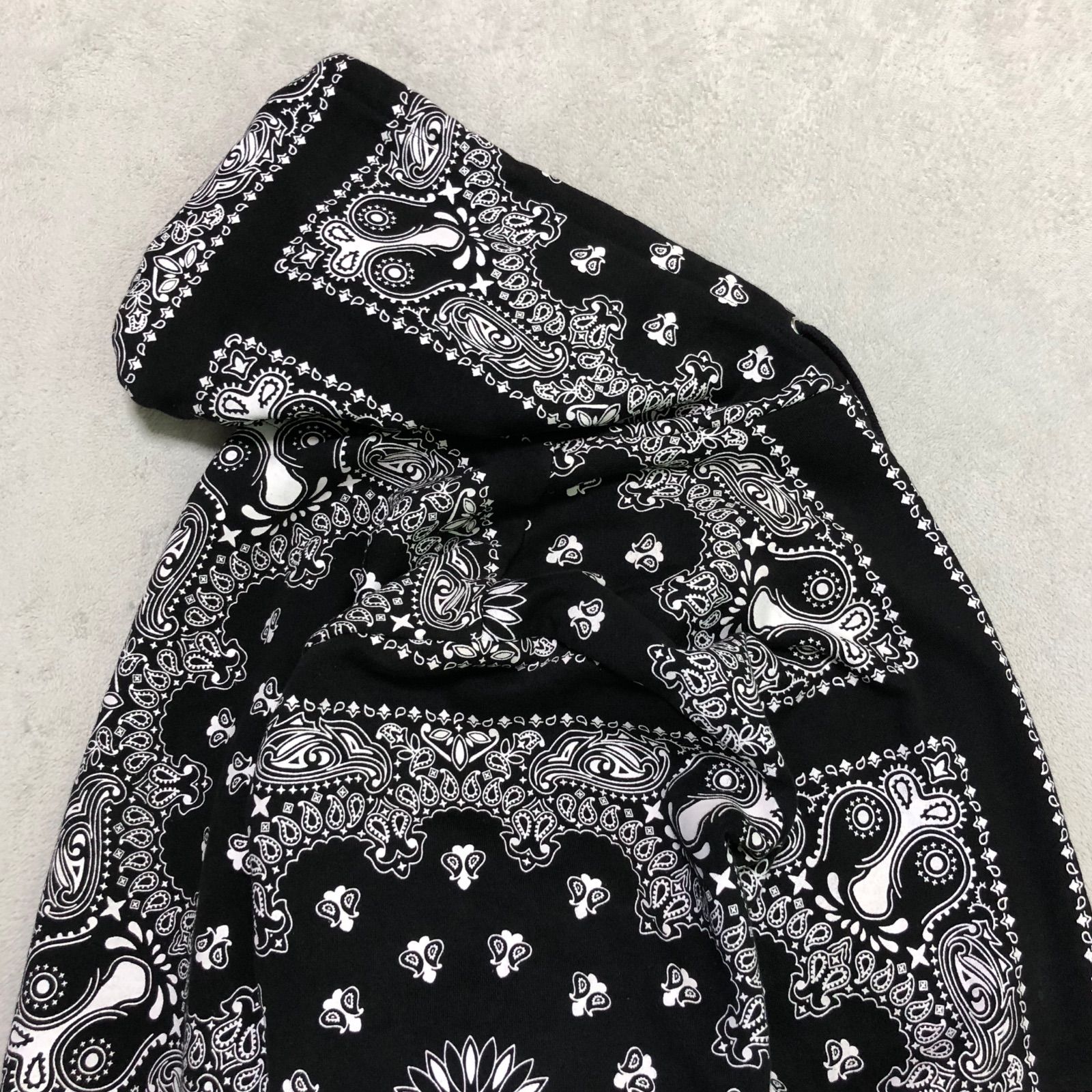 【未使用品】FR2 ペイズリー 総柄 プルオーバー パーカー フーディー FR2 Paisley Hoodie ペイズリーフーディー スウェットパーカー