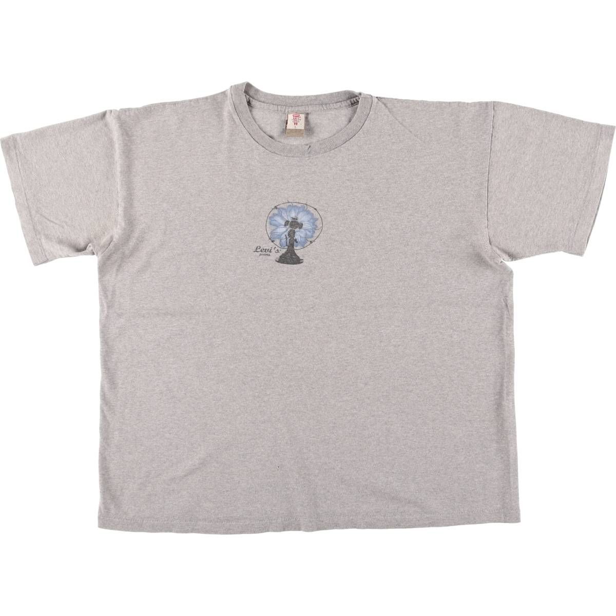 Levi&#39;s - 古着 リーバイス Levi&#39;s JEANS FOR WOMEN 半袖 ロゴTシャツ USA製 レディースM相当 /eaa567929 古着 リーバイス Levi's JEANS FOR WOMEN 半袖 プリントTシャツ