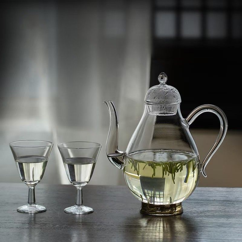 中国茶器 ガラス製 茶壺 ギフト プレゼント 中国茶 台湾茶 茶葉 ウーロン茶 烏龍茶 結婚祝い ティーセット - メルカリ
