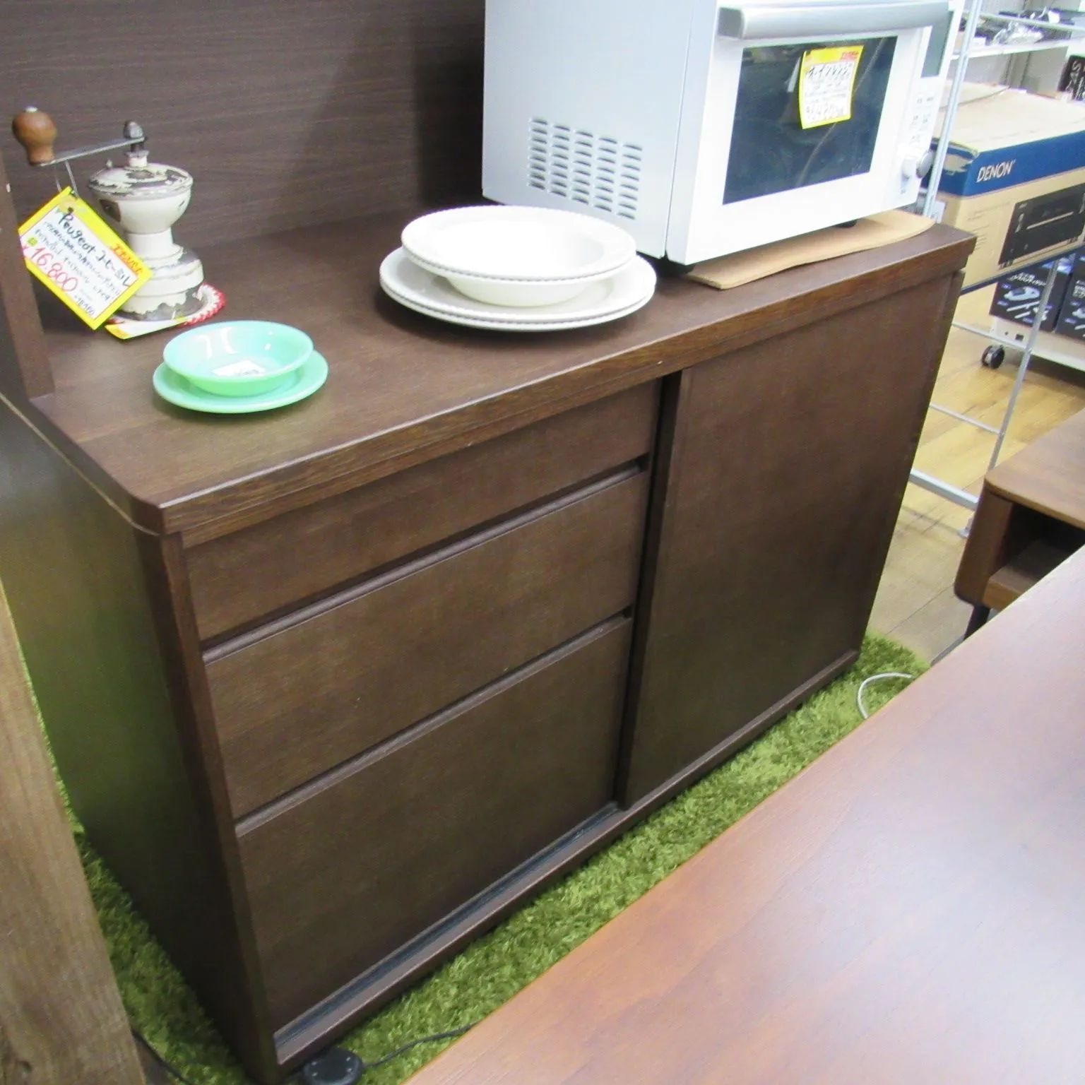 本州 送料無料 カリモク レンジボード 家電収納棚 ET4415MK エキスパート藤沢辻堂店 karimoku KARIMOKU USTAUSTRALIA_COM_AU