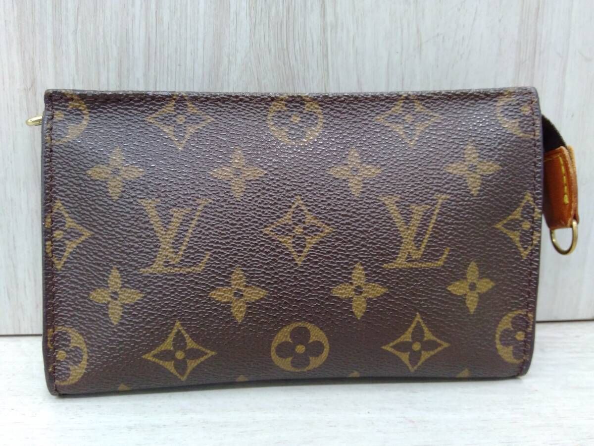 ルイヴィトン LOUIS VUITTON モノグラム バケット付属ポーチ 鑑定書付