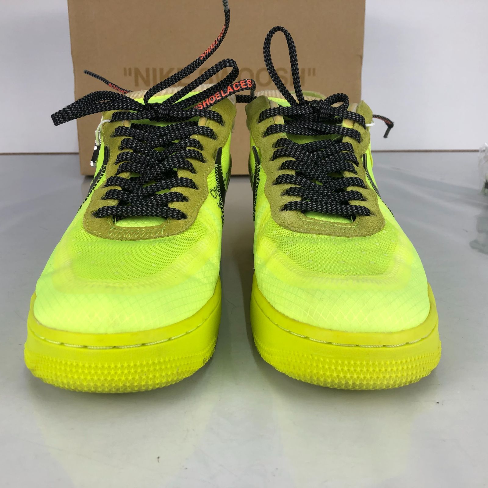 【希少品‼️】エアフォース 1 LOW OFF-WHITE VOLT Size 8 - Nike Off-White x Air Force 1 Low Volt for sale