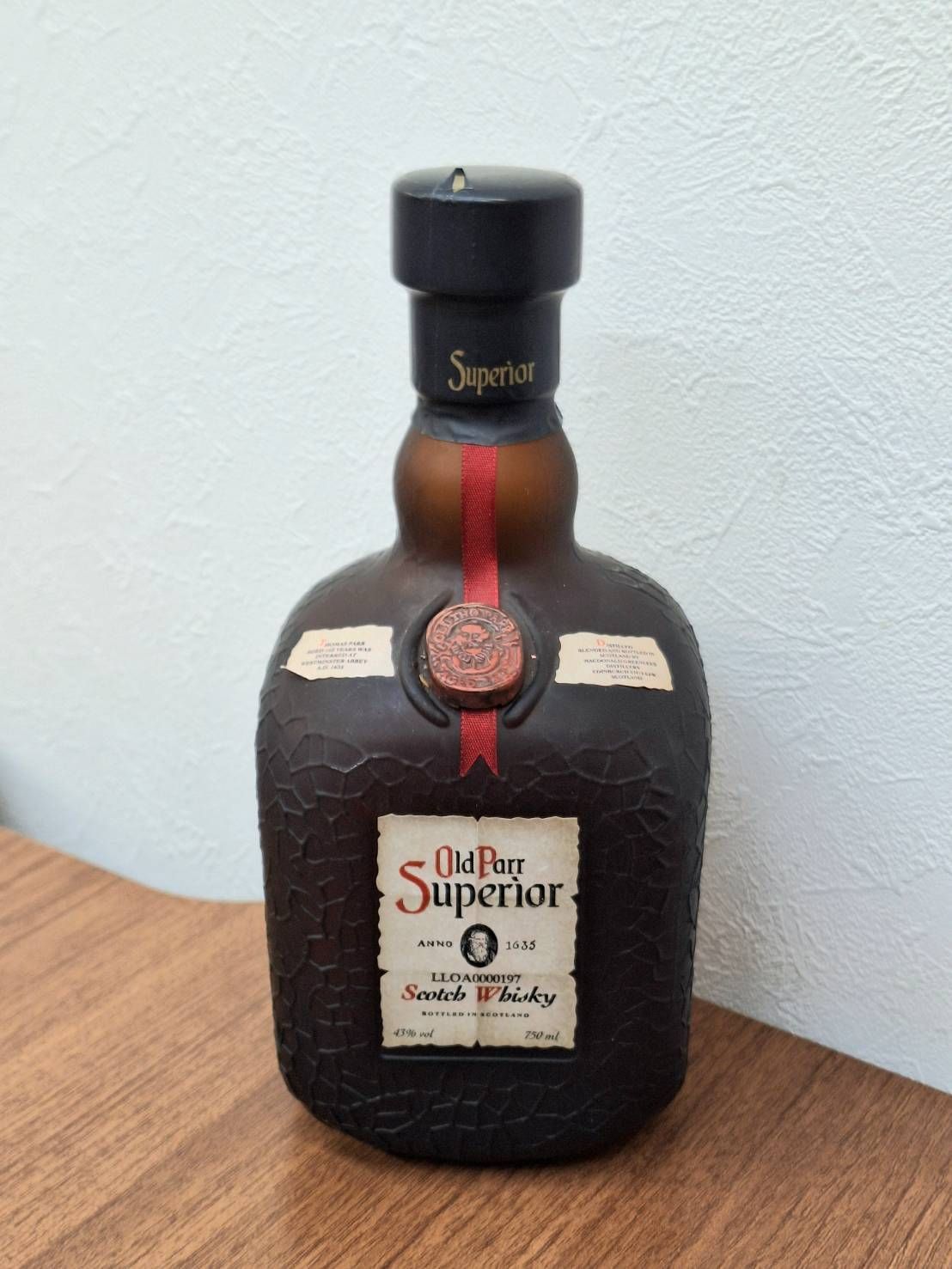 N 最終値下げ！【未開栓 古酒】Old Parr Superior オールドパー