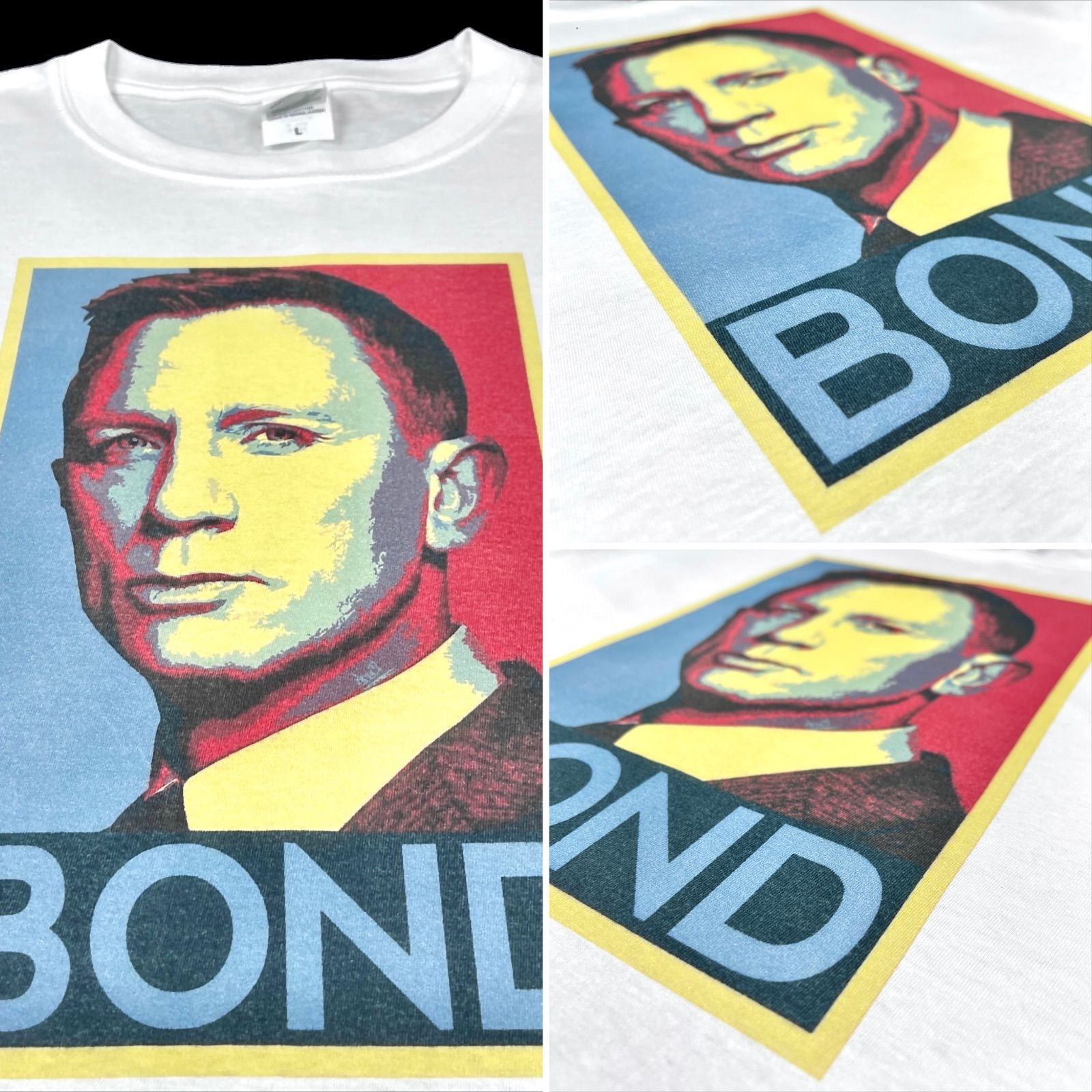 オリジナル Tシャツ 007 カジノロワイヤル 6代目ジェームズ