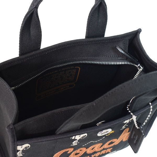 コーチ バッグ スヌーピー COACH キャンバストート ピーナッツ