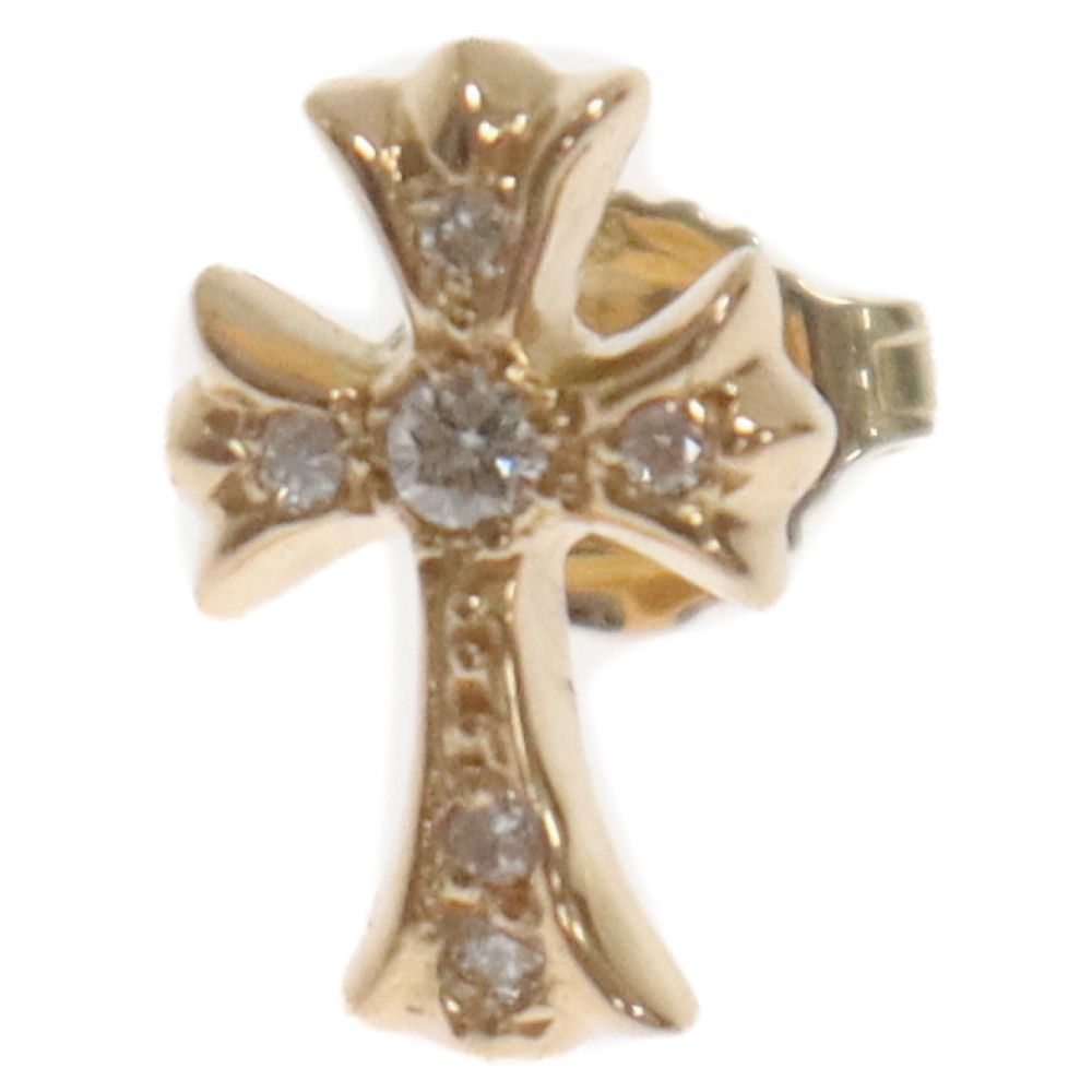 クロムハーツ Chrome Hearts クロスファットスタッド シルバーピアス