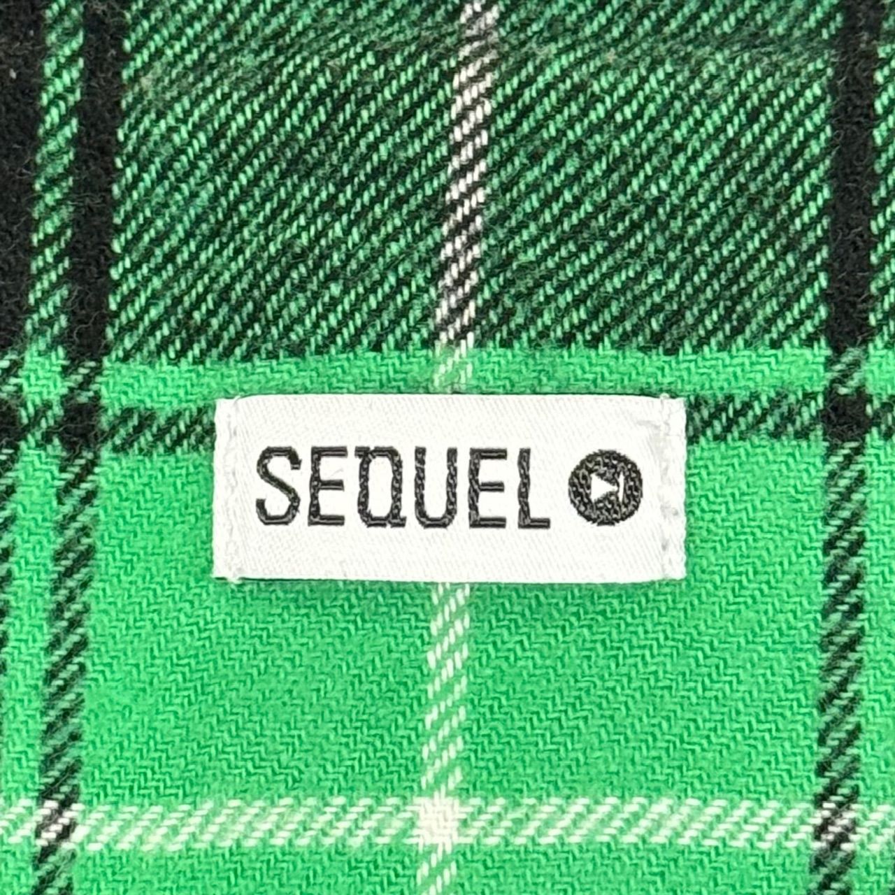 XL 定価41800円シークエル SEQUEL LINE CHECK SHIRT SEQUEL NEL CHECK