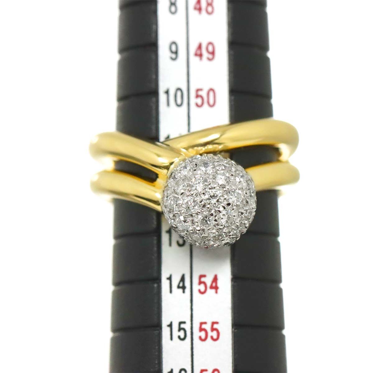 モニッケンダム MONNICKENDAM 11号 リング ダイヤ 0.68ct K18 YG
