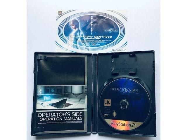 PS2 オペレーターズサイド 攻略本セット 公式ガイドブック Operator s Side Strategy Guide Set Official Guidebook UP786_INFO
