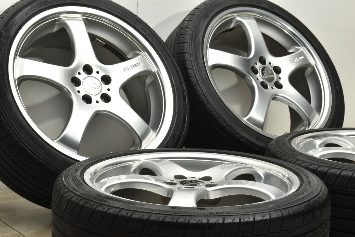 カスタム用に】カールソン 18in 7.5J +50 PCD100 ケンダ KE32 KUAVELA 