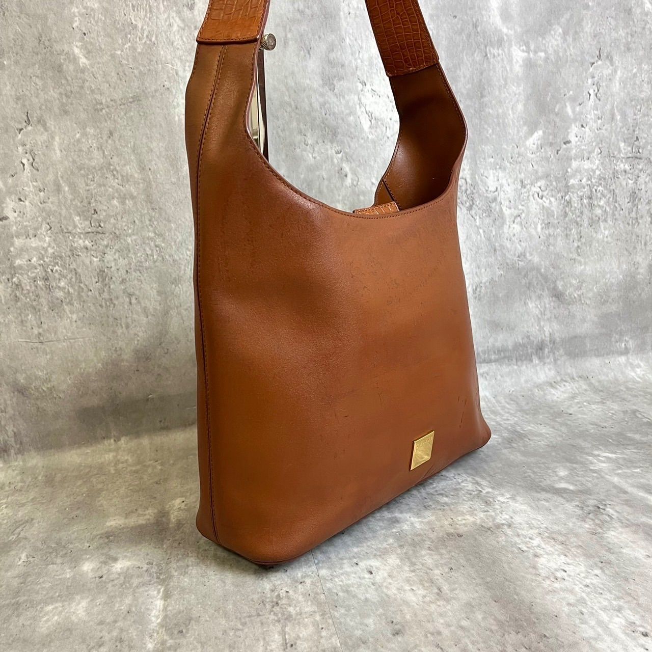 希少 セリーヌ CELINE ショルダーバッグ トートバッグ レザー マカダム 