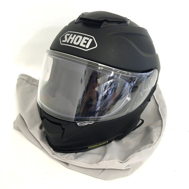 SHOEI GT-Air2 フルフェイスヘルメット 除菌消臭済 M~Lサイズ相当 マットブラック オートバイ ツーリング ライディング バイカー バイク用品 ショウエイ TA2464