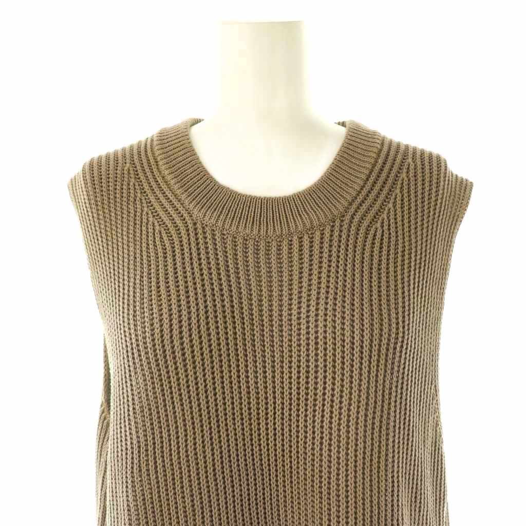 極美品 ドゥーズィエムクラス エブリデイアイライク Polite ニット ベスト 24ss ドゥーズィエムクラス エブリデイアイライク Polite ニット