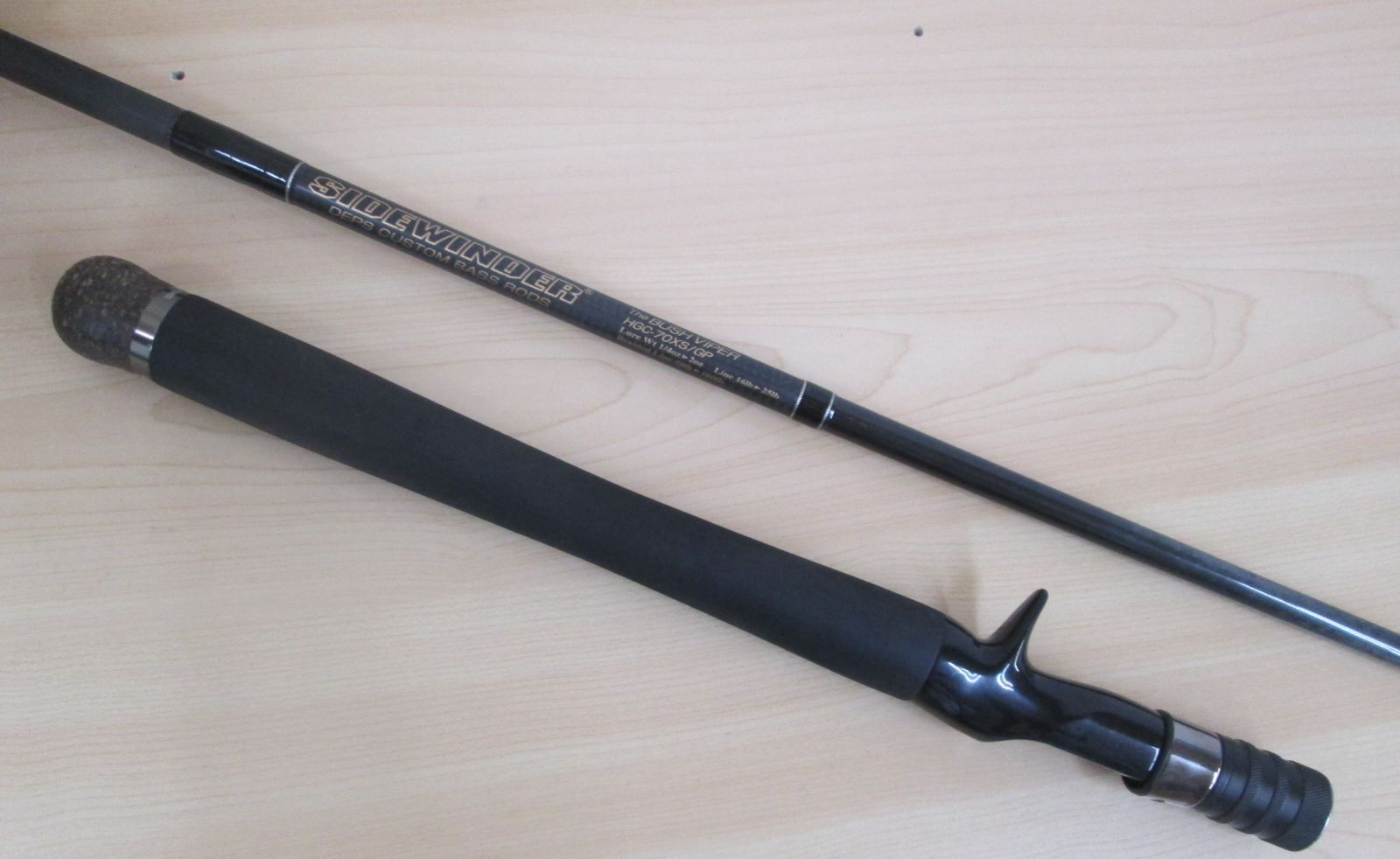 大清水72-1-0224】Deps デプス SIDEWINDER BUSH VIPER HGC-70XS/GP