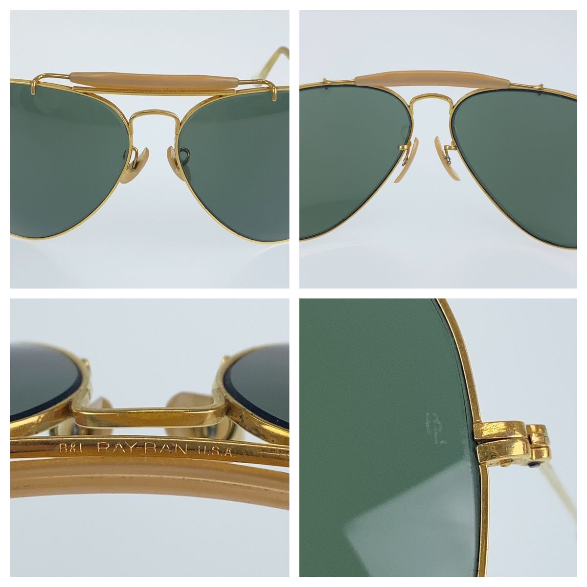 ビンテージ レイバン紳士物サングラス。ロサンゼルスで購入。 レイバン