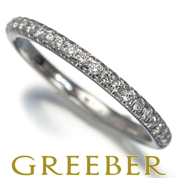 ティファニー リング ダイヤ ダイヤモンド ソレスト ハーフエタニティ 12号 Pt950 177599