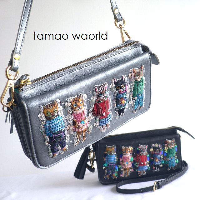 tamao world タマオワールド ショルダーバッグ 財布 お財布ポシェット