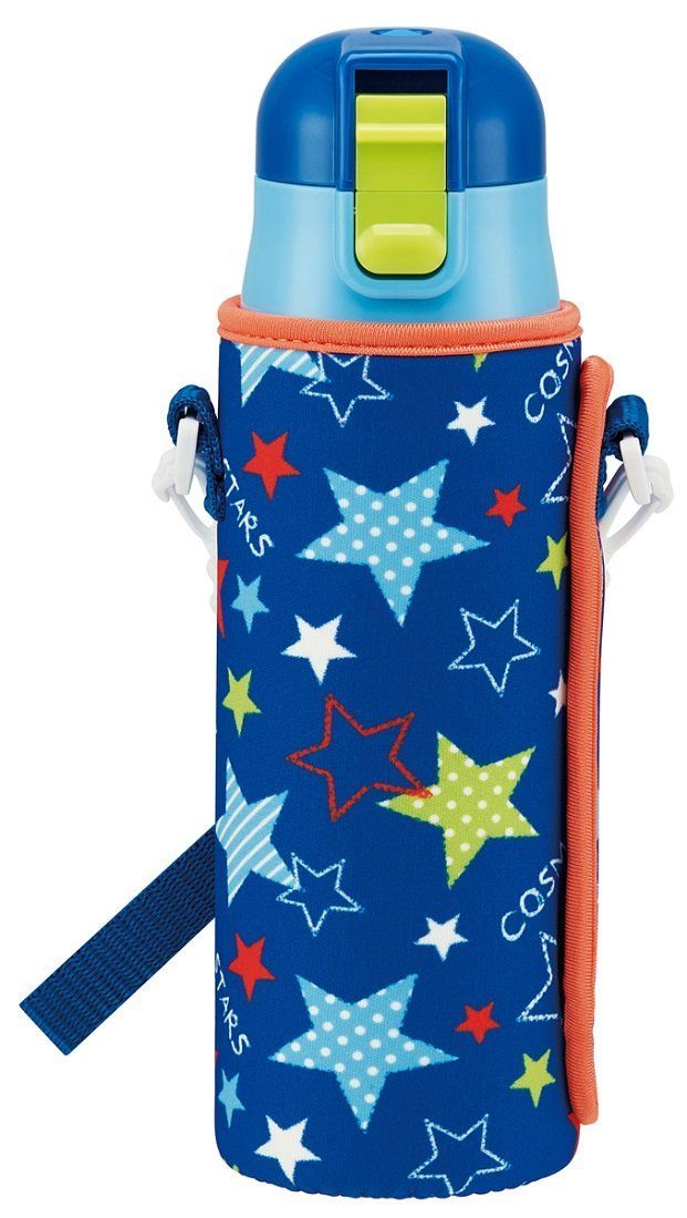 470ml ボトルカバー付き 水筒 星 ステンレス 男の子 直飲み KSDC437605 スケーター(Skater)
